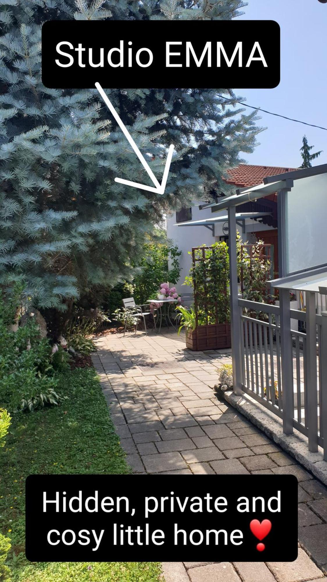 Studio Emma Ljubljana - Free Parking, Ac, Wifi Екстер'єр фото